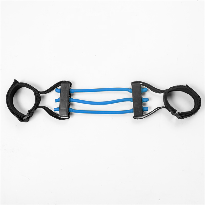 ankle strap tube band blue
